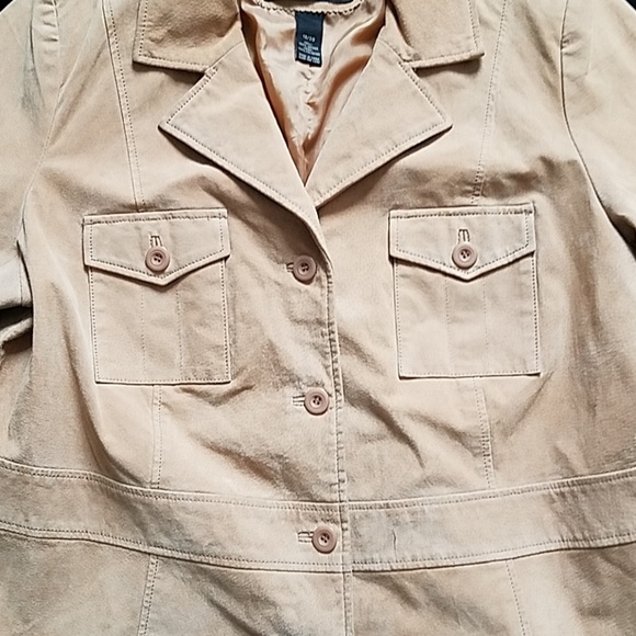 Lane Bryant soft leather jacket - Picture 3 of 5